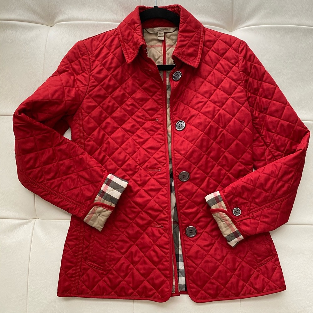 Burberry Red xs jacket